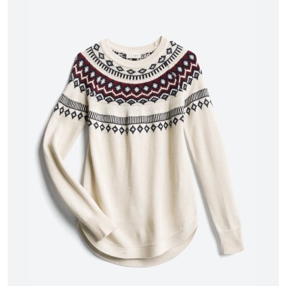 RD Style Sweaters - RD Style Rowca Fair Isle Crew Neck Sweater